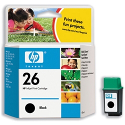 HP Hewlett Packard [HP] No.26A Inkjet Cartridge
